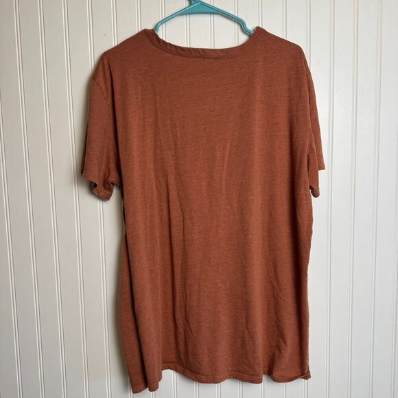 Maurices sunrise oversized oversized graphic tee front cutout size XL D18 - Picture 7 of 7